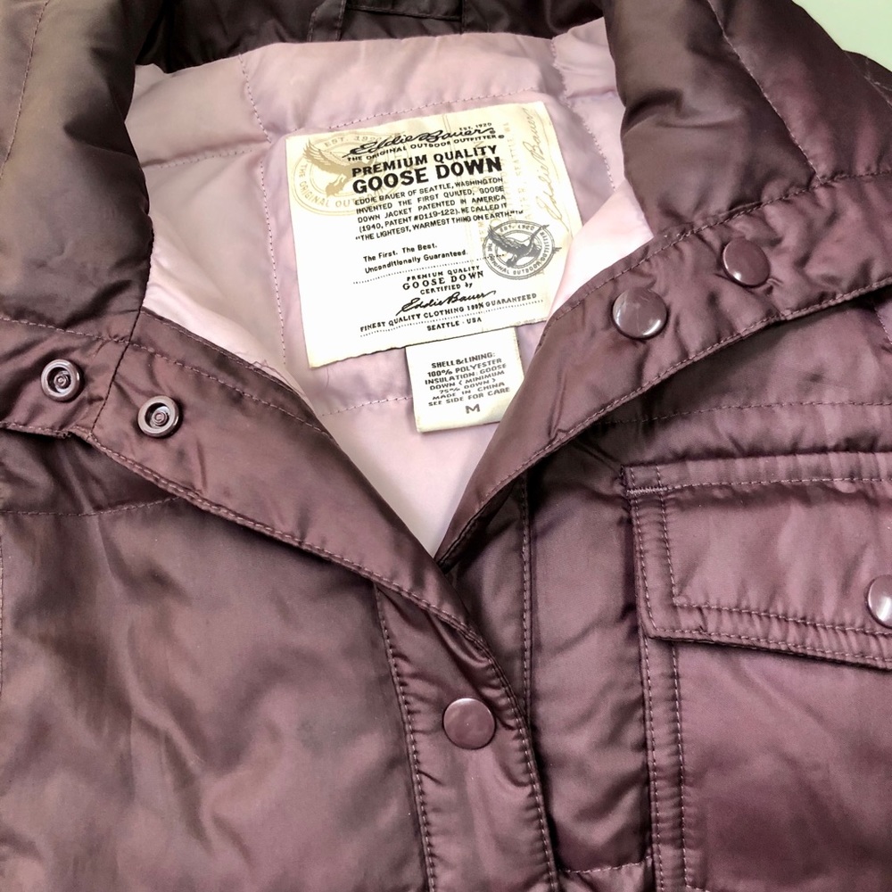 Eddie Bauer Lightweight Down Jacket - Size M